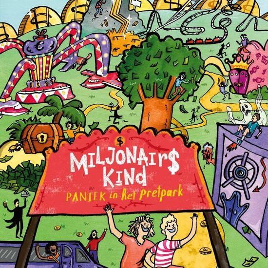 Miljonairskind 4 kinderboeken Micky Dirkwager